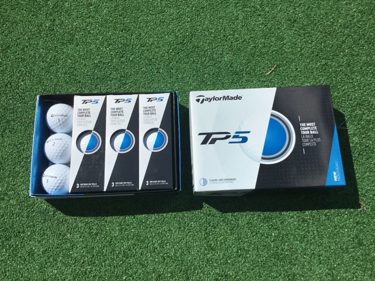 For sale new Taylormade TP5 golf balls