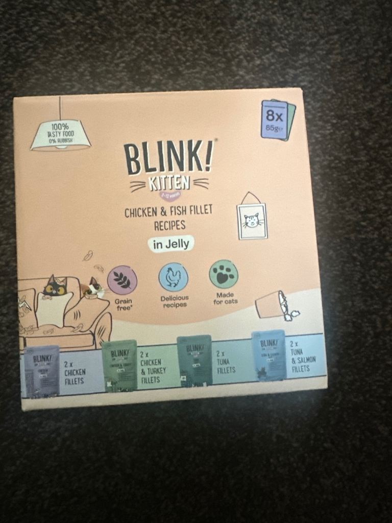 Blink kitten 3 boxes