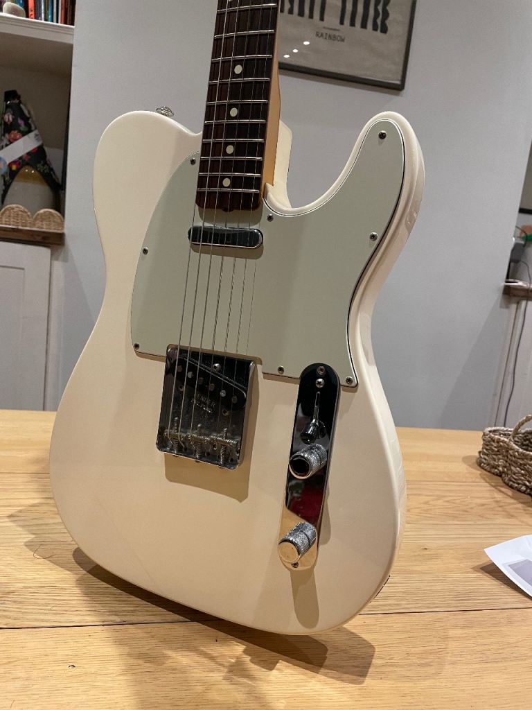 Fender Telecaster Classic 60’s Made In Mexico Electric Guitar Olympic white