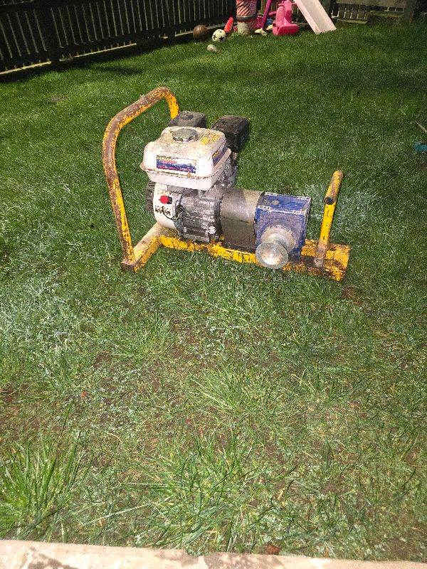 Petrol Capstan Winch Cyclone Winches GP160 Honda duct Unit Inc vat 1