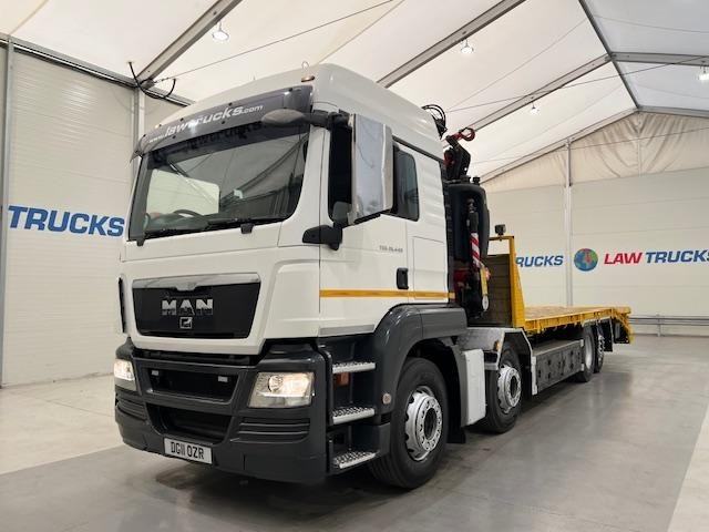 MAN TGS 32.440 8x2 Beavertail Fassi F275 Crane