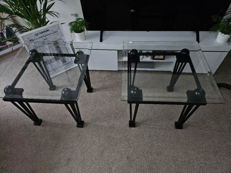 Coffee table and side tables