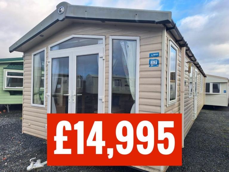 OFF SITE static caravan Scotland double glazed & heated Swift Bordeaux 3 bed
