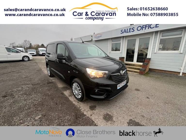 2022 72 VAUXHALL COMBO 1.5 TURBO D 2300 SPORTIVE PANEL VAN 4DR DIESEL L1 H1 EURO