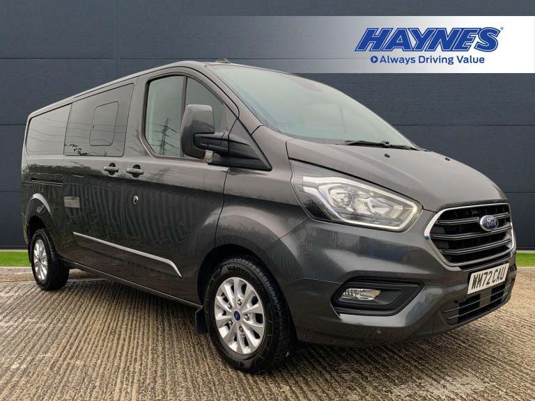 2022 Ford Transit Custom 2.0 320 EcoBlue Limited Crew Van Auto L2 H1 Euro 6 5dr PANEL VAN Diesel ...