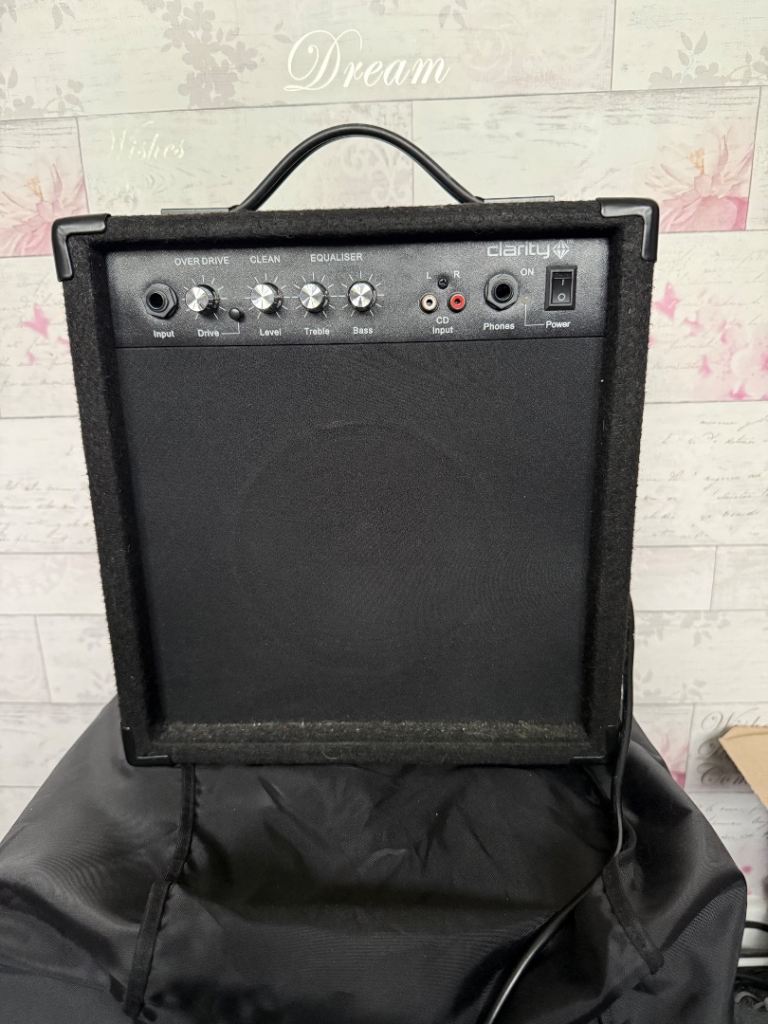 Clarity Guitar Amplifier - Black, Good Condition