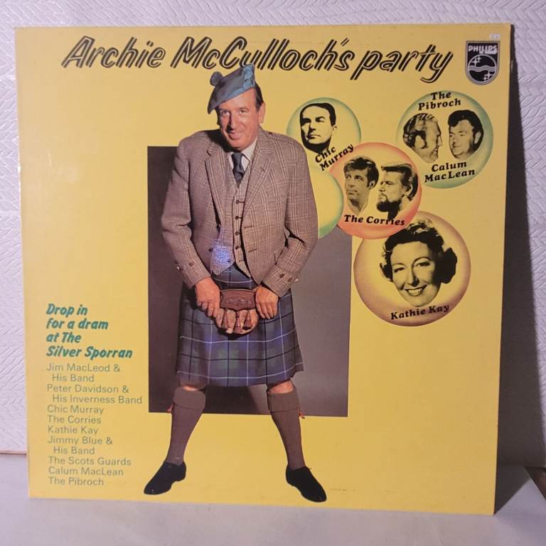 Archie McCulloch's Party Vinyl Record LP – Philips r1/7