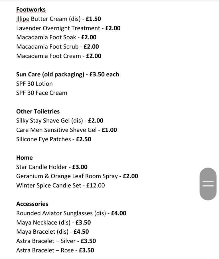 Avon current and discontinued items - all cheap