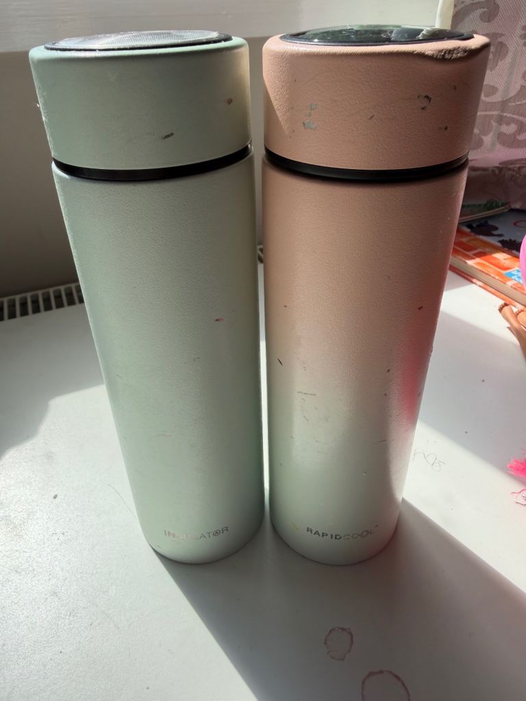 Pair of Insulated Travel Mugs – Good Condition