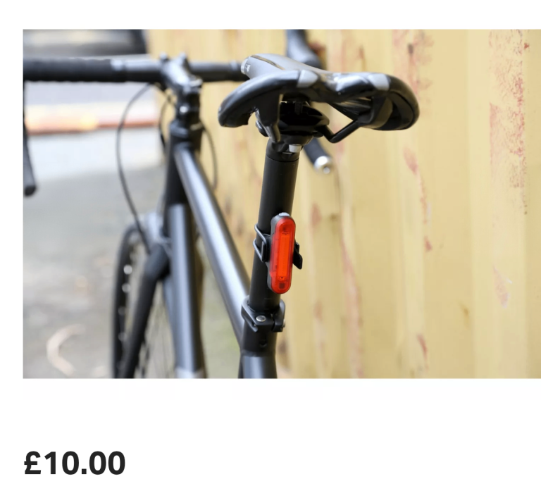 Brand New Bicycle tail waterproof Red Light LED USB Rechargeable Bicycle Accessories 