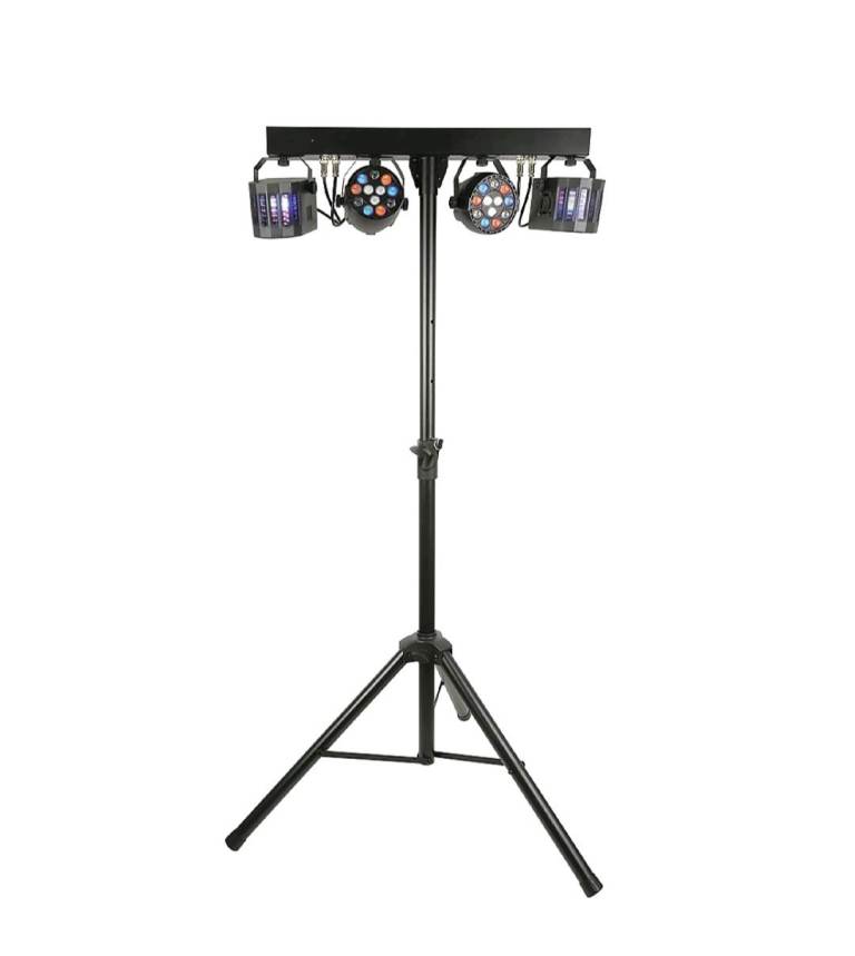 2 x LED Derby FX-Bar Stage Lighting with Stand and Remote