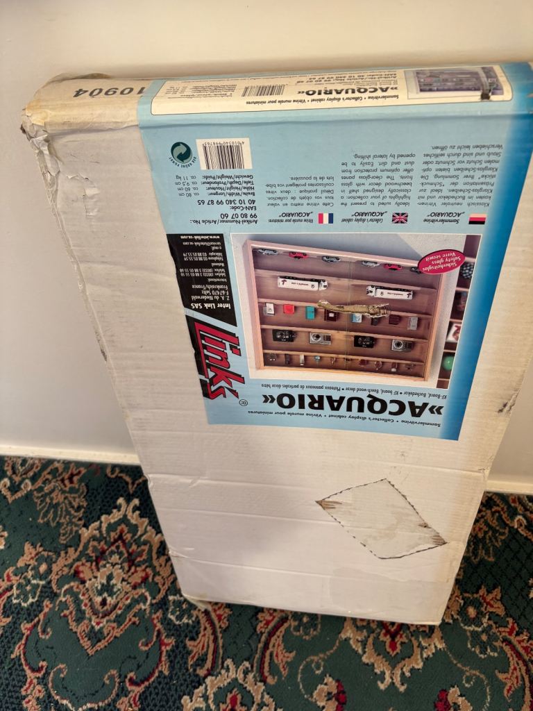 Model car display case