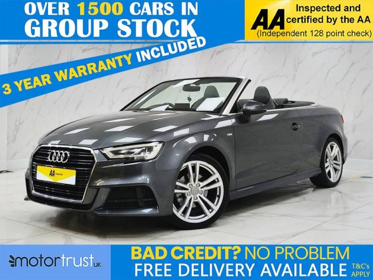 2016 Audi A3 Cabriolet 2.0 TDI S line Convertible 2dr Diesel Manual Euro 6 (s/s) (150 ps) Convert...