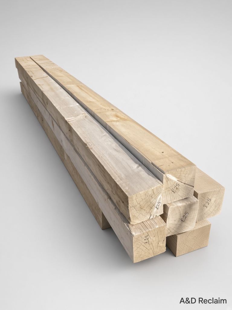 Reclaimed 150mm x 150mm x 3.6m Softwood Fence Posts