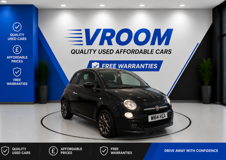 Fiat 500 Black Edition with FREE Warranty