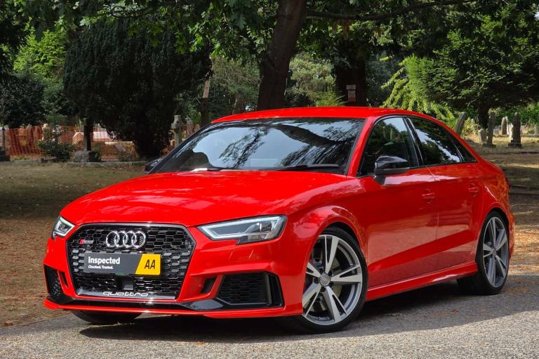 2018 Audi RS3 2.5 TFSI Saloon 4dr Petrol S Tronic quattro Euro 6 (s/s) (400 ps) Saloon Petrol Aut...