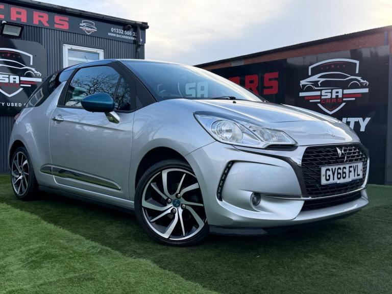 2016 DS Automobiles DS 3 1.6 BlueHDi Elegance Euro 6 (s/s) 3dr HATCHBACK Diesel Manual