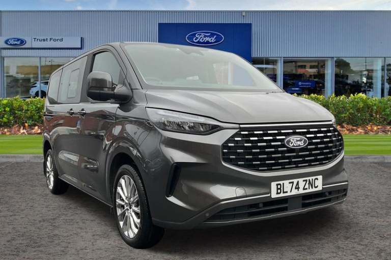 2024 Ford Tourneo Custom 320 Titanium L1 SWB 8 Seat Minibus FWD 2.0 EcoBlue 136ps Low Roof Manual...