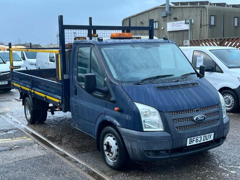 2013 Ford Transit 2.2 TDCi 350 Dropside 2dr Diesel Manual RWD L2 (DRW) (123 bhp) CHASSIS CAB Dies...