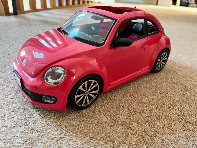 Barbie Pink VW Beetle Car