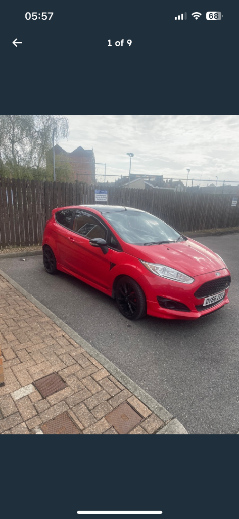 Ford, FIESTA, Hatchback, 2016, Manual, 998 (cc), 3 doors