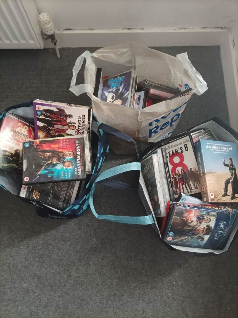 DVDs ( Three Bags )