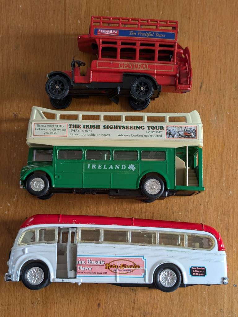 Vintage Welly 9930 + Oxford + SS5856 Diecast Models Coach(working door) / Buses