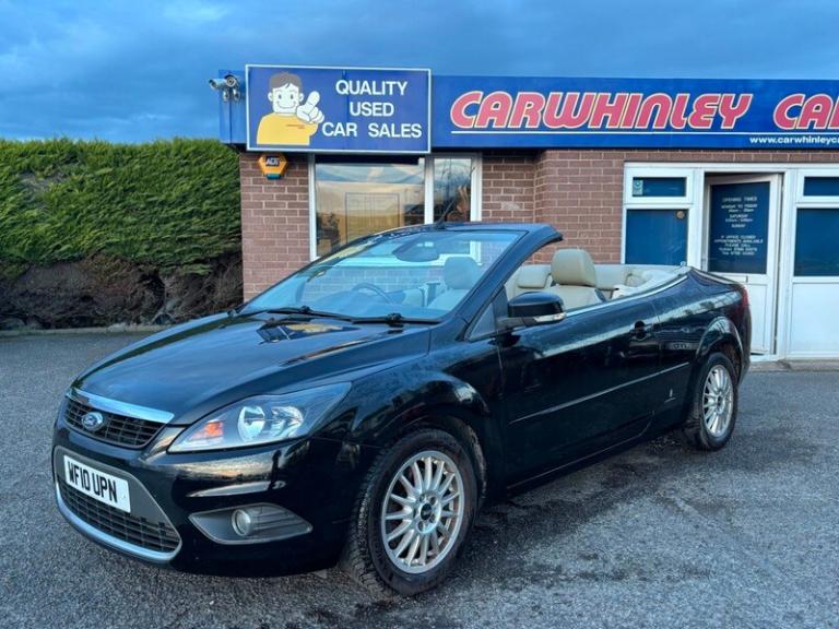 Ford Focus COUPE CABRIOLET HARD TOP 92k FULL HISTORY FULL HEATED LEATHER