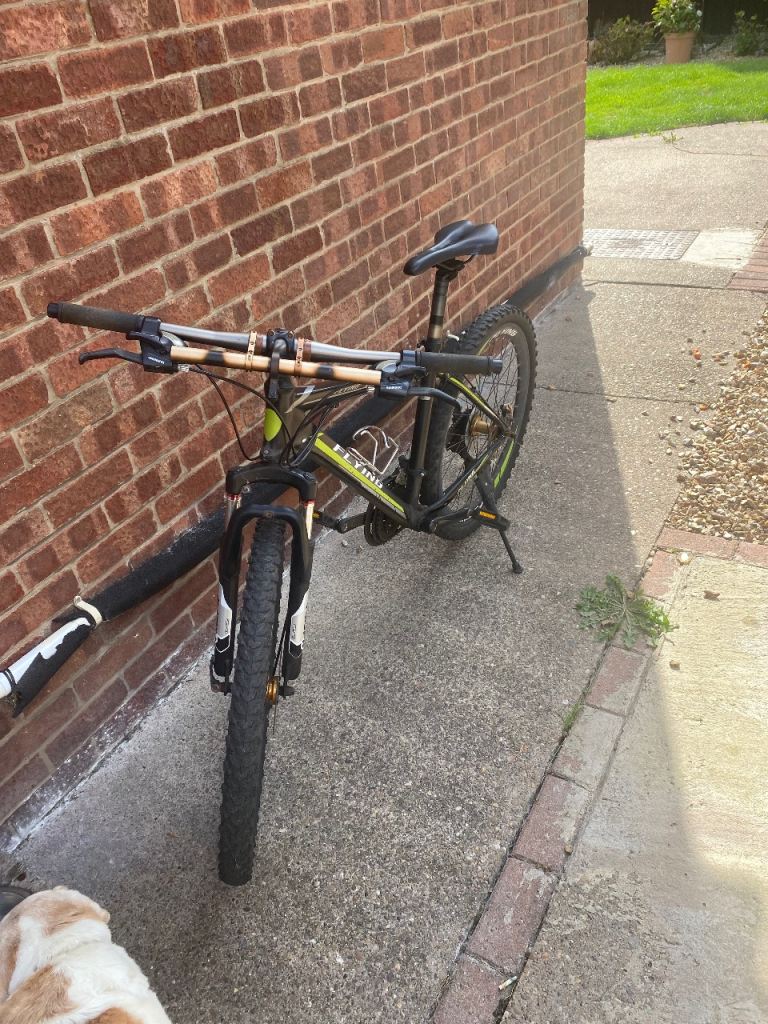 Flying Mountain Bike with Shimano Gears and Disc Brakes