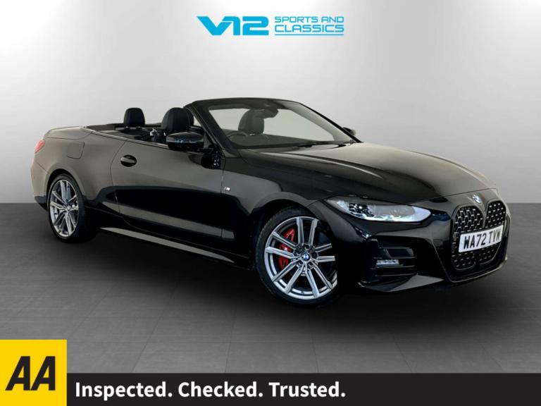 2022 BMW 4 Series 420i M Sport 2dr Step Auto CONVERTIBLE PETROL Automatic
