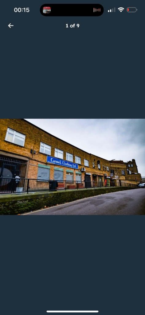 COMMERCIAL  195 sq meters Haggerston Road E8 4EN