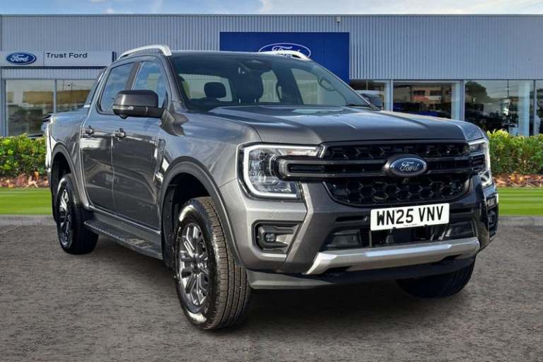 2025 Ford Ranger Wildtrak AUTO 2.0 EcoBlue 205ps 4x4 Double Cab Pick Up Automatic Pick-Up Diesel ...