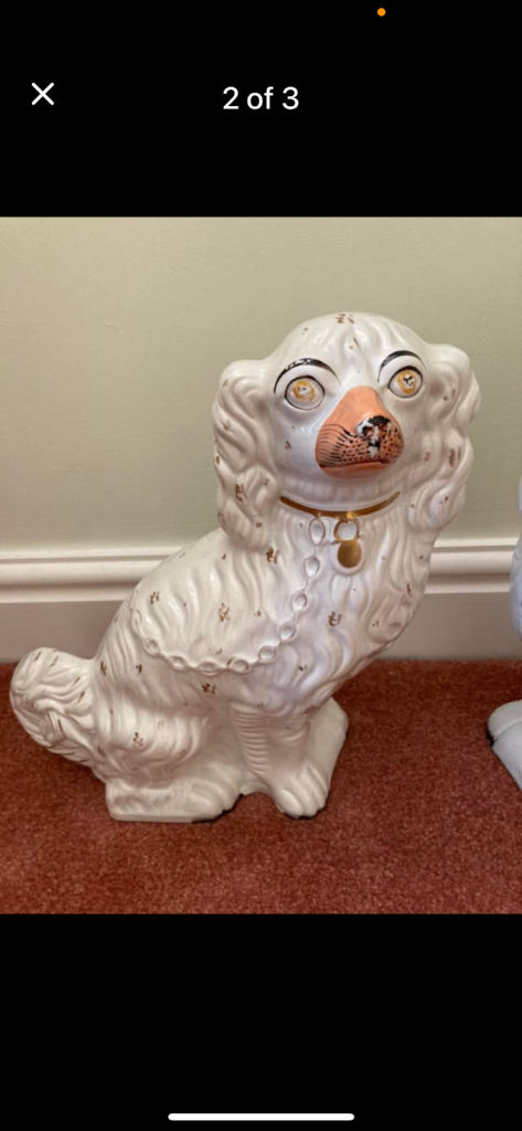 Antiques china dogs 