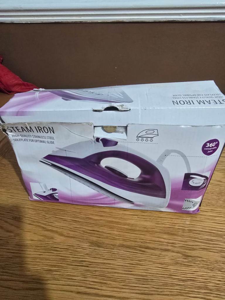 Steam Iron - Non-stick Stainless Steel