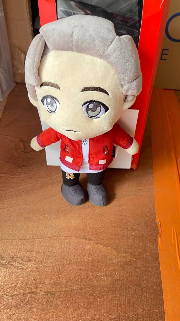 Official BTS Tinytan Mic Drop 11.8” Plush Doll - RM Official Merchandise BTS078