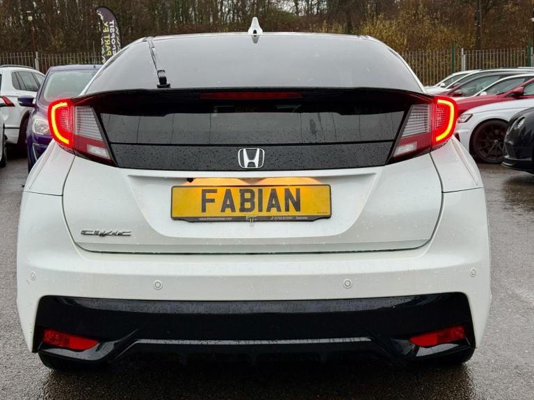 2015 Honda Civic 1.6 i-DTEC SR Euro 5 *Pearl White - Pan Roof - 60 MPG**
