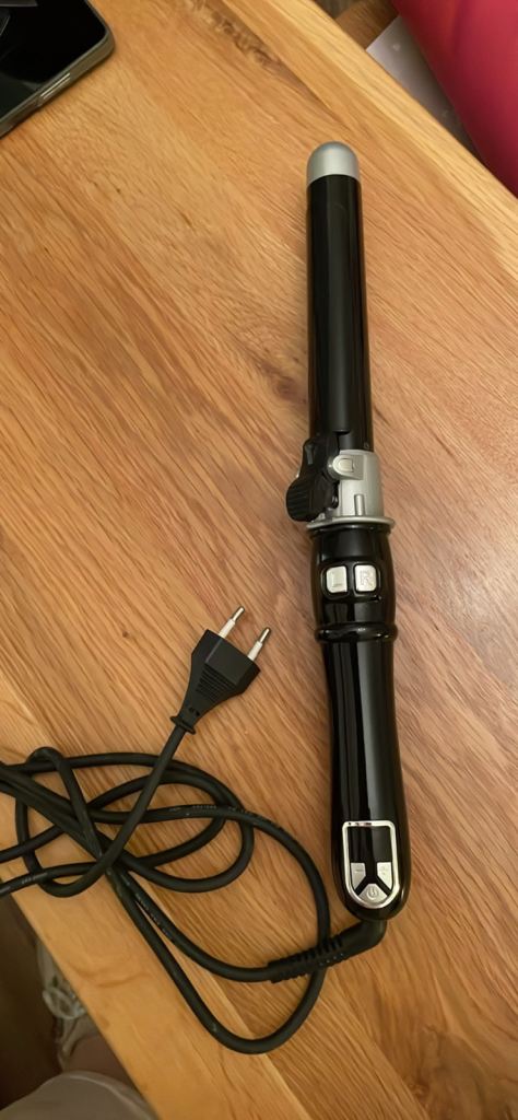 Hair Curler/Waver – Black, Good Condition
