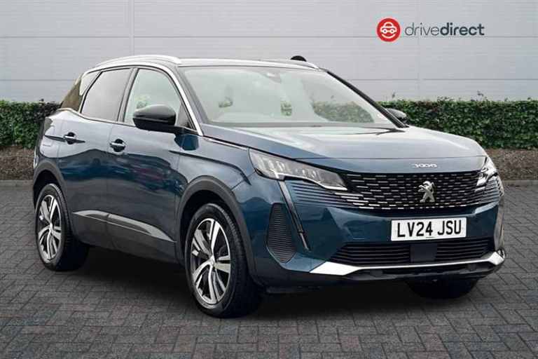 2024 Peugeot 3008 1.2 HYBRID Active SUV 5dr Petrol Hybrid e-DSC6 Euro 6 (s/s) (136 ps) SUV Hybrid...