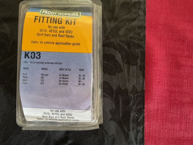 Roof Bars/Rooffack Fitting Kit
