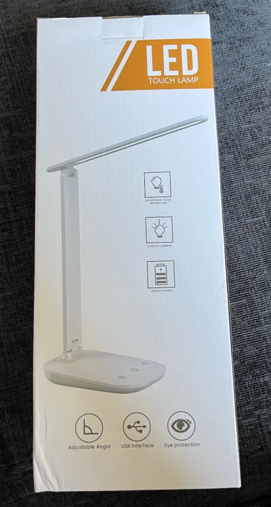 Brand New LED Touch Lamp - Never Used - Original Packaging