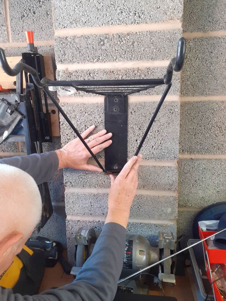 Wall mounted Bike racks