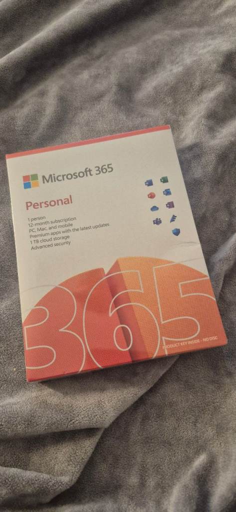 Microsoft 365 12 month subscription