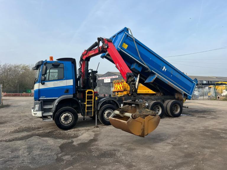 2021 DAF TRUCKS CF 450 8x4 TIPPER GRAB, AUG TEST , 308,160KM 