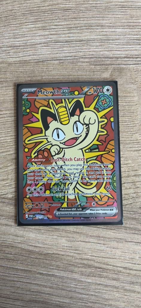 Perfect order ultra rare Meowth ex