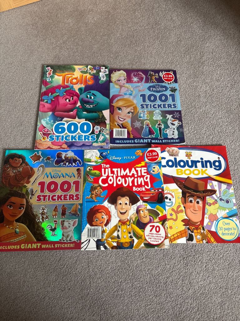 Disney Colouring/Activity books