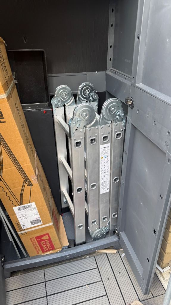 Ladder— Multi-Purpose Aluminium – Like New – £35