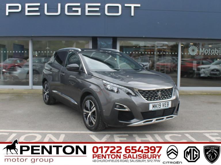 2019 Peugeot 3008 1.2 PureTech GT Line Euro 6 (s/s) 5dr HATCHBACK Petrol Manual