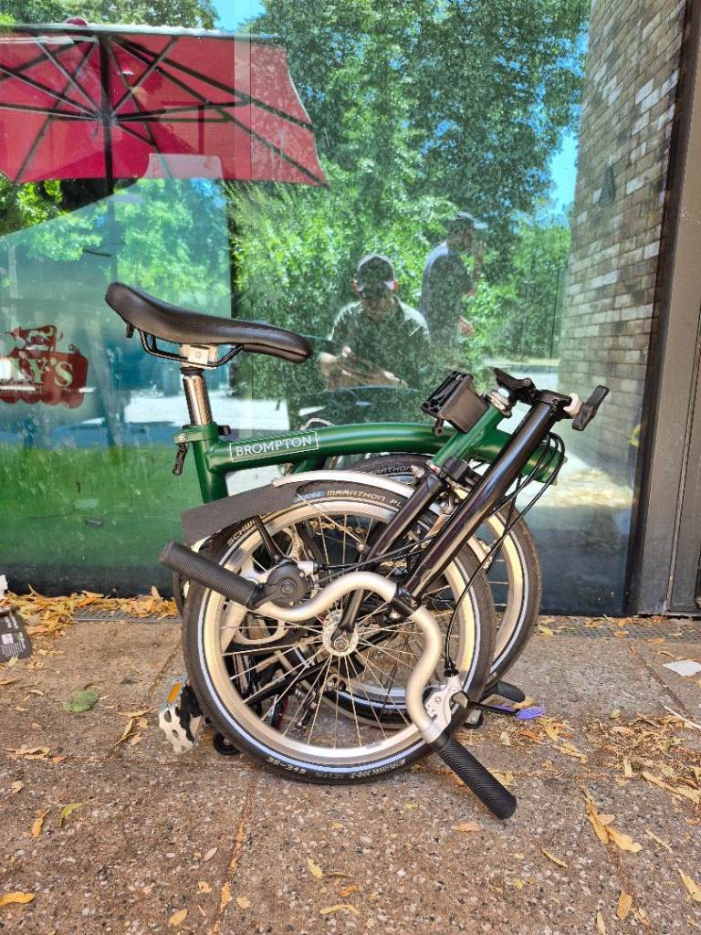Brompton M3L in Racing Green