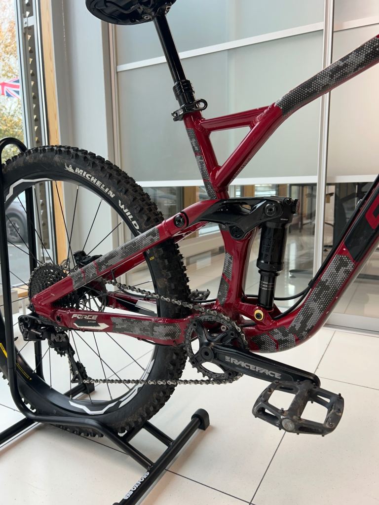 GT Force Comp Full Suspension Mountain Bike Men’s MTB Enduro Medium 27.5” Trail