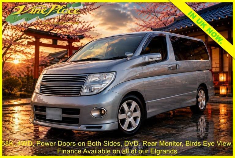 2009 Nissan Elgrand 3.5 4WD Highway Star, 8 Seats, Auto MPV Petrol Automatic